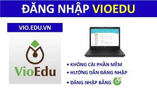 Đăng nhập VioEdu trên máy tính [upl. by Booma]