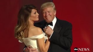 President Trump First Lady Melanias First Dance [upl. by Apurk]