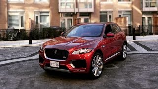 2017 Jaguar FPace V6 S AWD  Review [upl. by Euf]