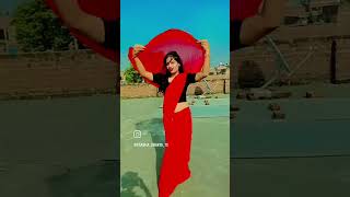 Lamba lamba ghunghat 🥰🥰TrashaShakya75 trending dance song haryanvisong dancevideo viral [upl. by Sueaddaht]