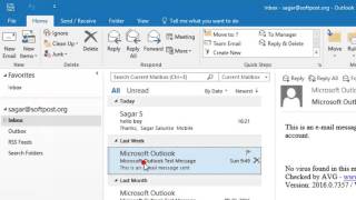 How to attach an email in Outlook [upl. by Ragde]