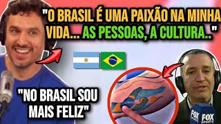 quotO FUTEBOL BRASILEIRO ESTÁ MUITO ACIMAquot ROSSI NA TV ARGENTINA FALOU SOBRE FLAMENGO E O BRASIL [upl. by Garcia313]