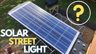 Solar Street Light  Install amp Review [upl. by Aurora]