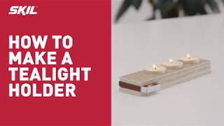 How to make a tealight holder [upl. by Gusty]