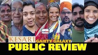 Kesari Movie PUBLIC REVIEW At Gaiety Galaxy  Akshay Kumar  Blockbuster  Holi Special [upl. by Eisnyl]