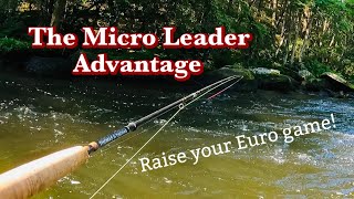 The MICRO LEADER Taking EURO NYMPHING to another level [upl. by Ial411]