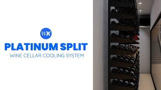 Platinum Split System  Wine Cellar Cooling Units  WhisperKOOL [upl. by Grady]