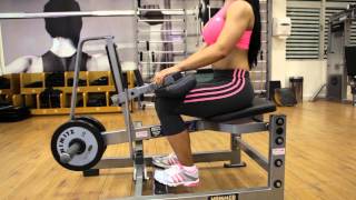 Machine Seated Calf Raise [upl. by Bagger]