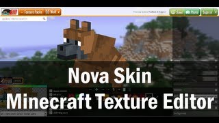 Tutorial  Nova Skin Texture Pack Editor wolf skin [upl. by Sikorski]