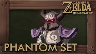 Zelda Breath of the Wild  Phantom Armor Set Location [upl. by Anillehs]