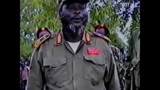 dr john garang speeches 1986 [upl. by Dnalyk]