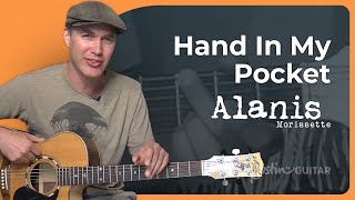 Hand In My Pocket by Alanis Morissette  Easy Guitar [upl. by Cello]