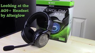 Xbox 1 Afterglow AG9 Wireless Headset  thoughts and features [upl. by Aciraj]