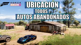 Ubicacion de Todos Los Autos Abandonados  En Forza Horizon 5 [upl. by Engelhart]