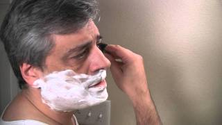 How To Lather Mitchells Wool Fat Shave Soap [upl. by Mcafee]