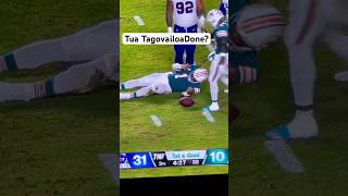 Tua Tagovailoa HEAD INJURY NFL DOLPHINS BILLS THURSDAY NIGHT FOOTBALL 91224 [upl. by Prevot299]