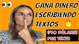 🔔 Cómo GANAR HASTA 40 DÓLARES Escribiendo Textos con TEXTBROKER SUPER TIPS 2020 🔔 [upl. by Greggory942]