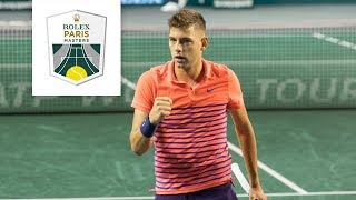 Filip Krajinovic  YES OR NO INTERVIEW  Rolex Paris Masters 2017 [upl. by Blas]