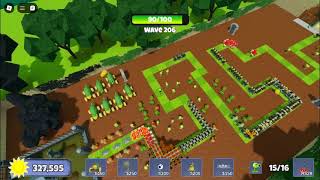 WAVE 206 I FEEL BORED BY AFK HEHE  Garden Defense🧟‍♂️ [upl. by Matt]