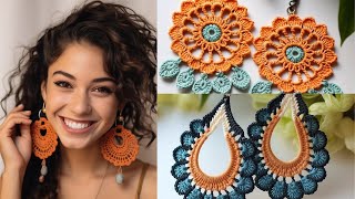 Crochet Earrings Ideas That Will Blow Your Mind [upl. by Novhaj380]