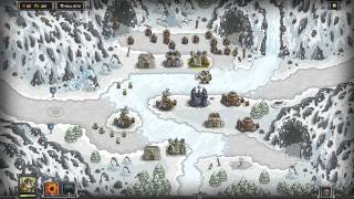 Kingdom Rush  Glacial Heights  3 Stars [upl. by Eneli]