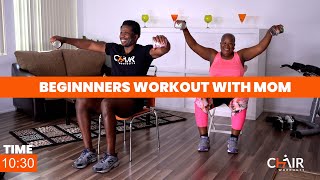 20 Minute Seated Power Workout For Seniors amp Beginners [upl. by Kimmel]