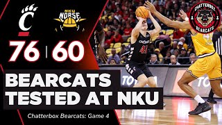 Simas Lukosius GOES OFF in 2nd Half Cincinnati Basketball Avoids Upset at NKU  Chatterbox Bearcats [upl. by Frodina376]