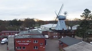 Deutschlands einzige historische Windmühle mit angeschlossener Bäckerei [upl. by Annaeerb525]