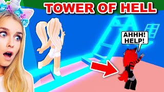 MOODY Vs IAMSANNA In Tower Of HELL Roblox [upl. by Mannos209]