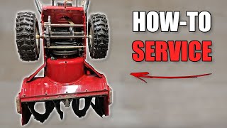 How to Service a Snowblower  Basic Maintenance [upl. by Eudoca]