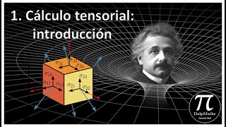 1  Cálculo tensorial introducción [upl. by Ihcego]