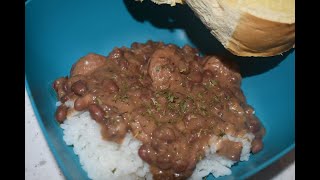 Crockpot Red beans and RiceGrocery Haul [upl. by Jacquetta]