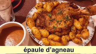 Épaule dagneau à la cocotte et pomme de terre sautées 😋😋 [upl. by Tomlin302]