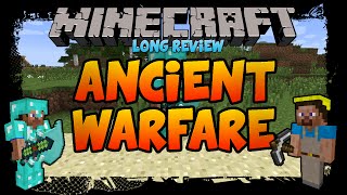 Ancient Warfare Mod 1710  Detailed Review [upl. by Grimona884]