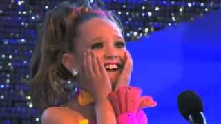 Maddie Ziegler Live to dance clips [upl. by Naitsyrk]