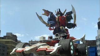 Enter Legendary RPM Megazord [upl. by Sucirdor]