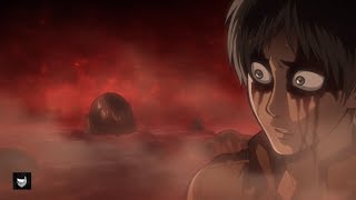 Eren transforms into a titan for the first time  Attack on Titan  Shingeki no Kyojin English Sub [upl. by Kennett]