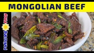 How to Cook Mongolian Beef  Panlasang Pinoy [upl. by Elgar]