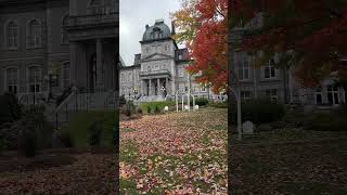 City Hall of Sherbrooke QC in Fall [upl. by Meijer]