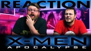 XMEN APOCALYPSE  Official Trailer REACTION [upl. by Jariah]