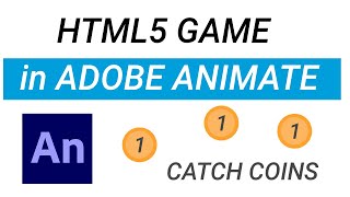 HTML5 GAME in ADOBE ANIMATE CC 2021  ANIMATE and JAVASCRIPT TUTORIAL [upl. by Lednar]