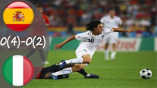 Spain vs Italy 0402 Quarter Final Euro 2008 Extended Highlights English Commentary🎤 [upl. by Julina733]