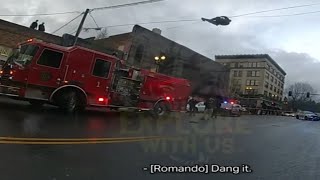 Man Poops Himself While Dangling Over A Firetruck [upl. by Nylodam]