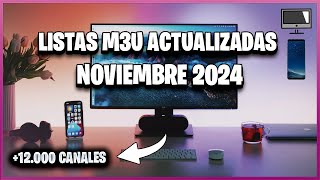 📺 LISTAS M3U  IPTV 2024 [upl. by Laureen]