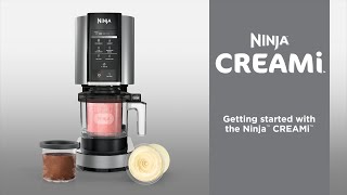 Ice Cream Maker  Getting Started Ninja™ CREAMi™ [upl. by Adnirem]