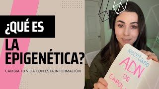 ¿Qué es la EPIGENÉTICA La explicación más sencilla de entender [upl. by Ssidnak]