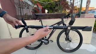 SportRack Alternative Bike Adapter Review Great to convert a bike rack [upl. by Ahsetal]