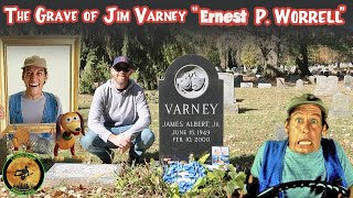 Famous Grave  Jim Varney  Ernest P Worrell  Ernest Goes To Camp  Lexington Cemetery  Kentucky [upl. by Kiri]