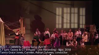 BIZET  CARMEN Gypsy Song Act II [upl. by Tennek]