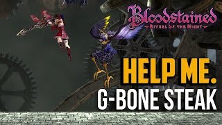 Bloodstained Ritual of the Night  Where to Find GBone Steak Celaeno Farm Location [upl. by Orvas53]